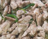 A picture of step 11 of Mongolian Chicken.