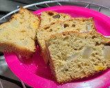 Foto del paso 5 de la receta: Budín de peras, naranja y ciruelas pasas sin manteca
