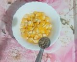 A picture of step 2 of Easy Cheese corn Garlic Toast Recipe.