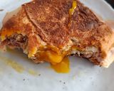 Φωτογραφία βήματος 4 της συνταγής Sloppy Sandwich με αυγό νόστιμο και ζουμερό