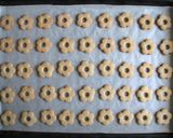 A picture of step 5 of 100% Buckwheat Cookies.
