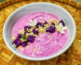 Hình bước làm 3 của món Sữa Chua Khoai Lang Tím