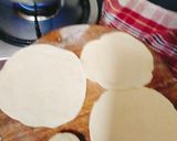 A picture of step 5 of Bengali luchi puri 😋😋.