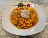 Foto del paso 8 de la receta: Arroz con chipirones y mayonesa de ajo negro