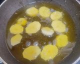 A picture of step 2 of Hare Chane Ke Sabji.
