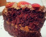 Foto del paso 9 de la receta: Torta tipo Brownie con Fresa y Arequipe