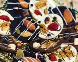 A picture of step 3 of Chocolate fruit bar.