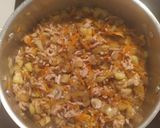 Foto del paso 8 de la receta: Berenjenas rellenas de verdura, champiñones y carne picada bajas en calorías - Receta propia