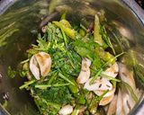 A picture of step 4 of Green Chilli Thecha.