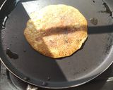 A picture of step 5 of Rice chilla.