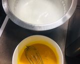 Fraisier torta (vaníliás-epres) recept fázis 2 fotója