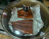 A picture of step 5 of Hitsumabushi (Grilled Eel on Rice).