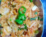 A picture of step 2 of Aloo lachhe wali khichdi.