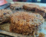 Foto del paso 5 de la receta: Hamburguesas veganas de bulgur y berenjenas, verduras al horno