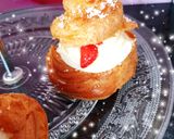 Une image de l'étape 16 de Choux crème pâtissière mascarpone et fruits rouges fraises 🍓.