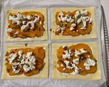 A picture of step 4 of Sweet Potato Galettes From 'Ottolenghi'.