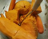 A picture of step 4 of Tzimmes.
