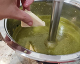 Foto del paso 5 de la receta: Crema de espinacas, champiñones y zanahorias