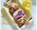Foto langkah ke 8 dari resep Korean Garlic Cheese Sweet Potato Bread.