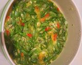 Foto langkah ke 4 dari resep Tumis Buncis Telur Simpel.