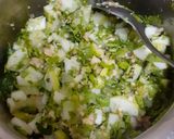 A picture of step 4 of Best Khaman Kakadi Koshimbir -- A Zanzannit Maharashtrian Cucumber Salad.