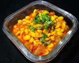 ચીઝ મસાલા કોર્ન સબ્જી (Cheese Masala Corn Sabji Recipe In Gujarati) રેસીપી સ્ટેપ7ફોટો