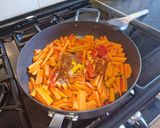 Indiai, Gajar ke Achar (Sárgarépa savanyúság, carrot pickle) recept fázis 2 fotója