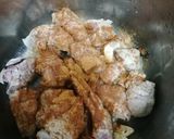 A picture of step 1 of Mutton Nehari.