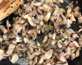 Une image de l'étape 1 de Tarte champignons et fromage de chèvre (saint Maure).