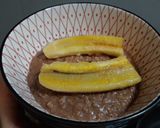 Foto del paso 3 de la receta: Porridge con cacao y plátano a la plancha