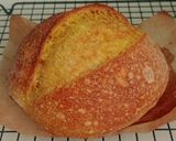 Foto langkah ke 21 dari resep Kunyit Lada Hitam Sourdough Bread (Open Bake Method - Oven Tangkring).
