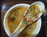 Egg drop veggies soup recipe step 4 photo