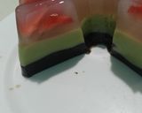 Foto langkah ke 6 dari resep Puding matcha mix 3 lapis.