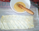 Foto del paso 4 de la receta: Trenza de hojaldre relleno de chocolate