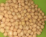 A picture of step 1 of Chole Bhature 😋.