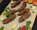 A picture of step 12 of Restaurant style seekh kabab 😍🥰.