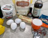 A picture of step 1 of Italian Almond Ricotta Cake with Lemon (Gluten-Free).