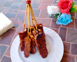 Foto langkah ke 6 dari resep Tempe Bakar Teflon (Sate Tempe).