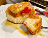 Foto del paso 15 de la receta: Pastel con plátano y caramelo