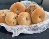 A picture of step 5 of Soft Sourdough Bagels.