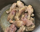 A picture of step 1 of Chicken karahi.