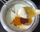 A picture of step 10 of Bihari Kadhi Badi.
