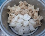 Foto langkah ke 3 dari resep Tahu Putih dan Siomay Kukus.