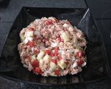 Foto del paso 3 de la receta: Ensalada de quinoa con arroz integral y verdura