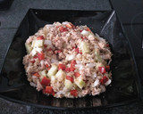 Foto del paso 3 de la receta: Ensalada de quinoa con arroz integral y verdura