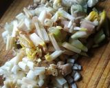 Foto del paso 5 de la receta: Revuelto de flor de banano