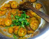 A picture of step 3 of Karela Subzi (Bitter Gourd).