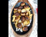 A picture of step 1 of Sizzling Gola Kebabs.