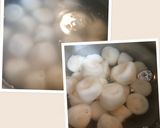 A picture of step 4 of Bánh trôi tàu.