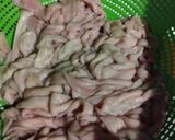 Foto del paso 1 de la receta: Rellena sin sangre (embutidos)